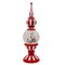 Kurt Adler 16-Inch Battery Operated Lighted Tower with Santa Scene Village